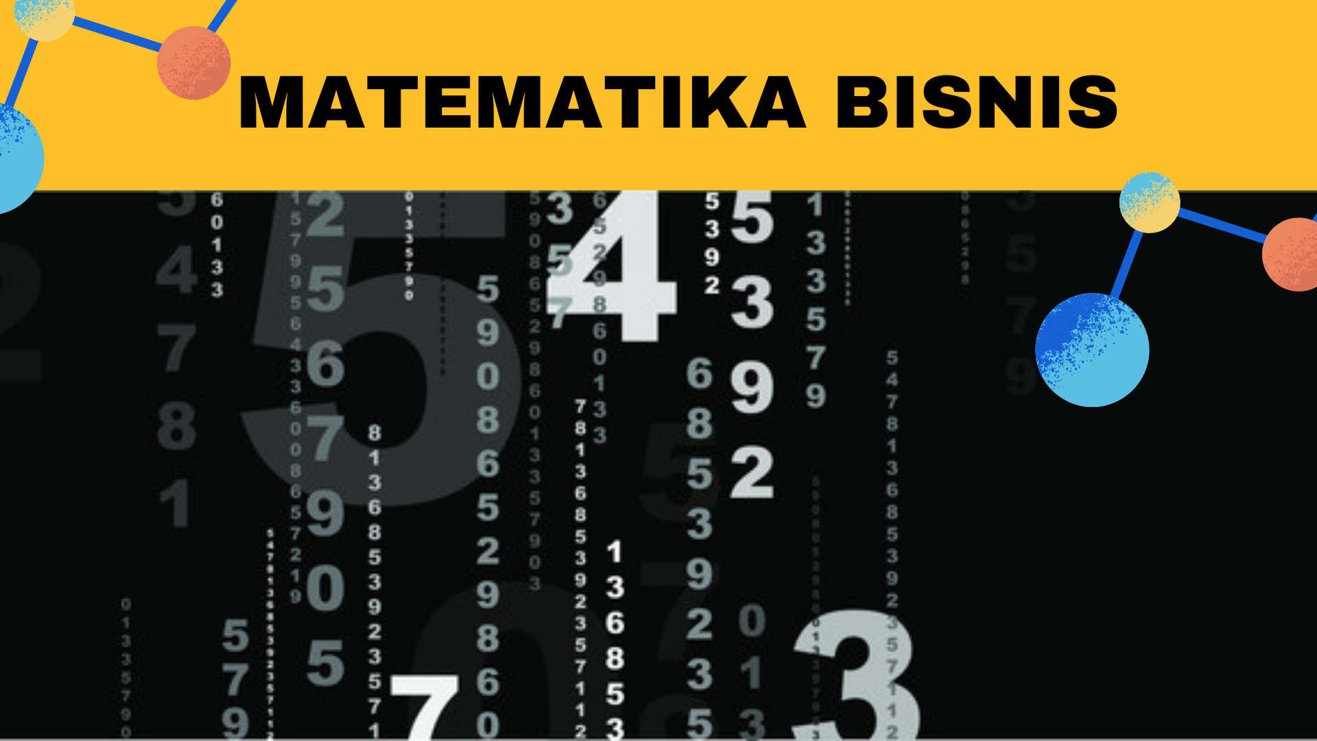 MATEMATIKA BISNIS