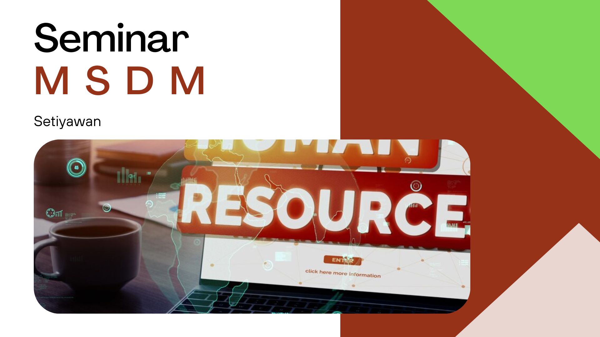 SEMINAR MSDM